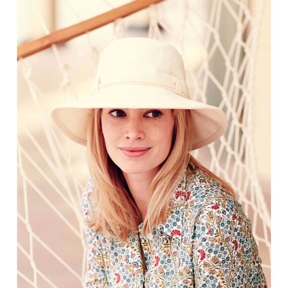 🇨🇦 NWT Tilley TH9 Melanie Hemp Hat UPF 50+ Made in Canada - Picture 13 of 13